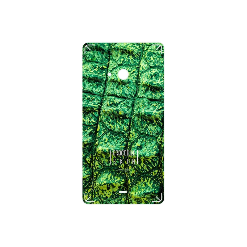 برچسب پوششی ماهوت مدل Crocodile Skin مناسب برای گوشی موبایل مایکروسافت Lumia 540