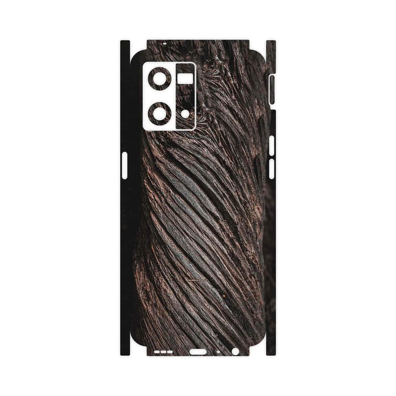 برچسب پوششی ماهوت مدل Wood Texture 9-FullSkin مناسب برای گوشی موبایل اپو Reno 8 4G