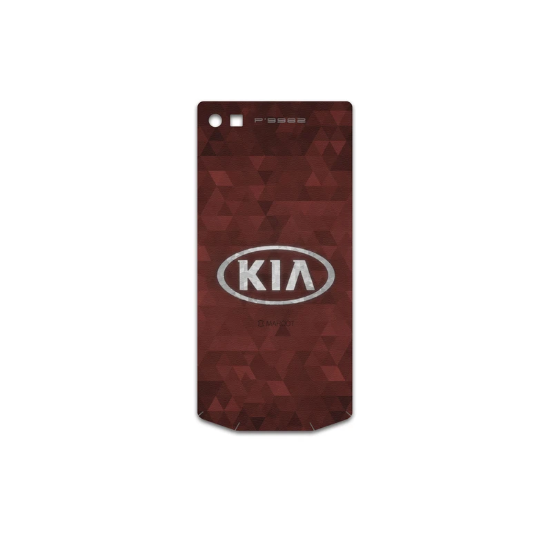 برچسب پوششی ماهوت مدل KIA مناسب برای گوشی موبایل بلک بری Porsche Design P9982