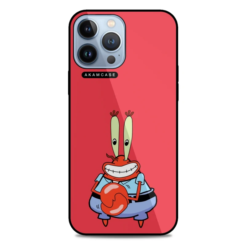 کاور آکام مدل AMC-WA13PROMAX-SPONGE BOB2 مناسب برای گوشی موبایل اپل iPhone 13 Pro Max