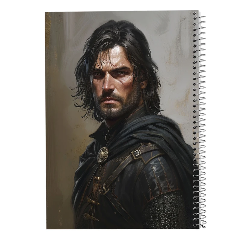 دفتر نت موسیقی 50 برگ مدوپد مدل بازی تاج و تخت GOT کد DF14350