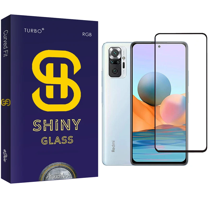 محافظ صفحه نمایش سرامیکی آتوچبو مدل Shiny مناسب برای گوشی موبایل شیائومی Redmi Note 10S