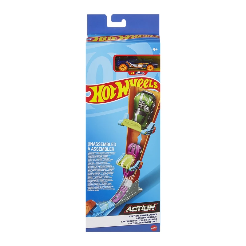 کیت ماشین بازی هات ویلز مدل ACTION Vertical Power Launch کد FWM85 - HDR82