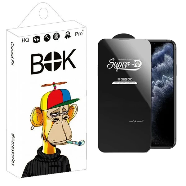 محافظ صفحه نمایش بوک مدل Transparent SuperD مناسب برای گوشی موبایل اپل iPhone 11 Pro