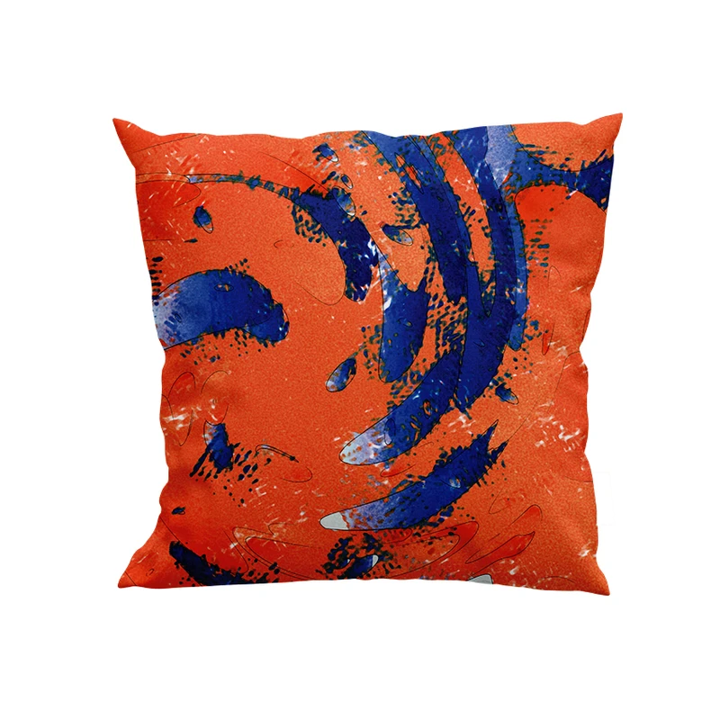 کوسن پاد آفرین مدل آبستره رنگی کد DKK157