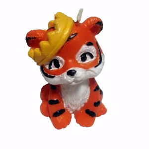 شمع مدل ببر شاه بسته 2 عددی