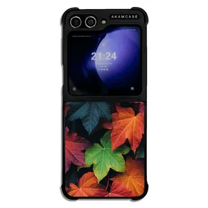 AKAM AMC-WSGZFLIP5-LEAVES-35 Cover For Samsung Galaxy Z Flip 5