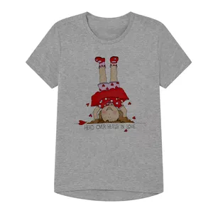 تی شرت دخترانه مدل LOVE کد TJ37