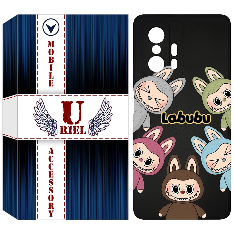 کاور یوریل مدل KSH کد 102 طرح عروسک لبوبو مناسب برای گوشی موبایل شیائومی 11T / 11T Pro