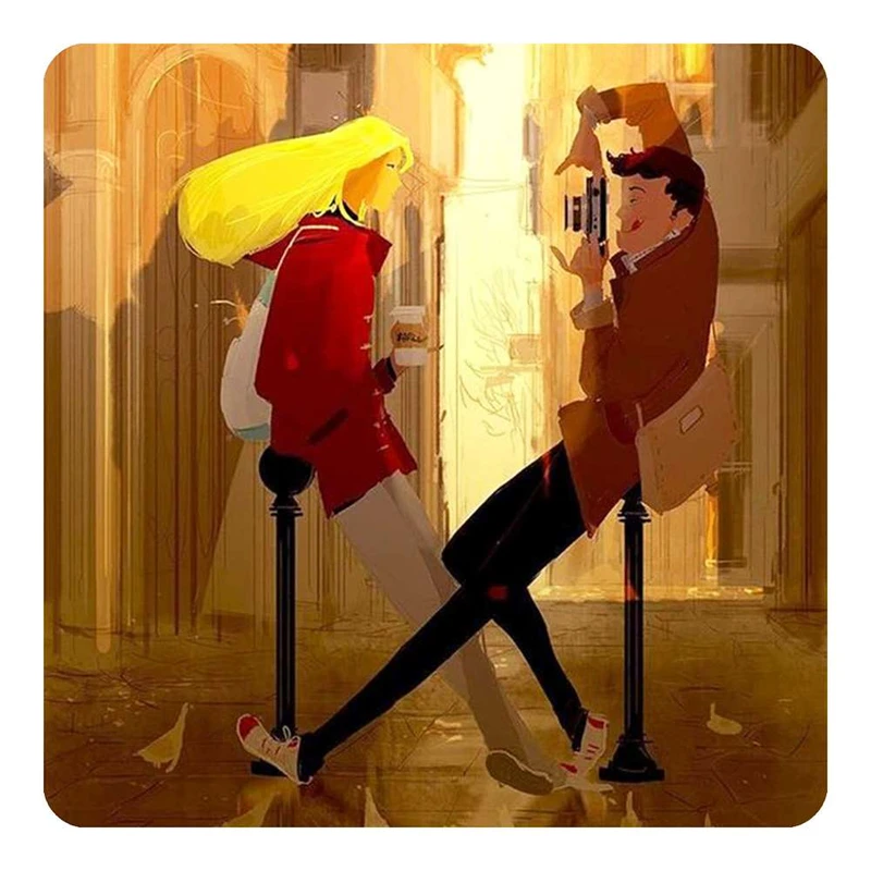 مگنت طرح عاشقانه کارتونی مدل mg10069