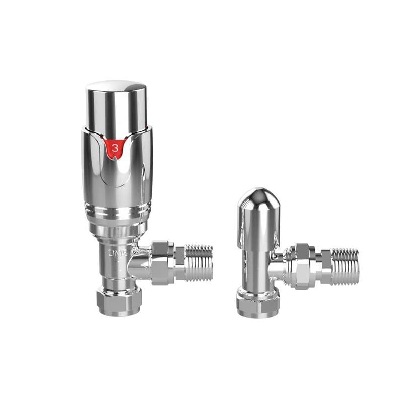 شیر ترموستاتيک رادیاتور و حوله خشک کن مدل ADD403 بسته دو عددی