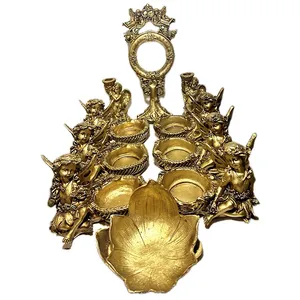 مجموعه ظروف هفت سین ۱۰ پارچه مدل فرشته کد 5
