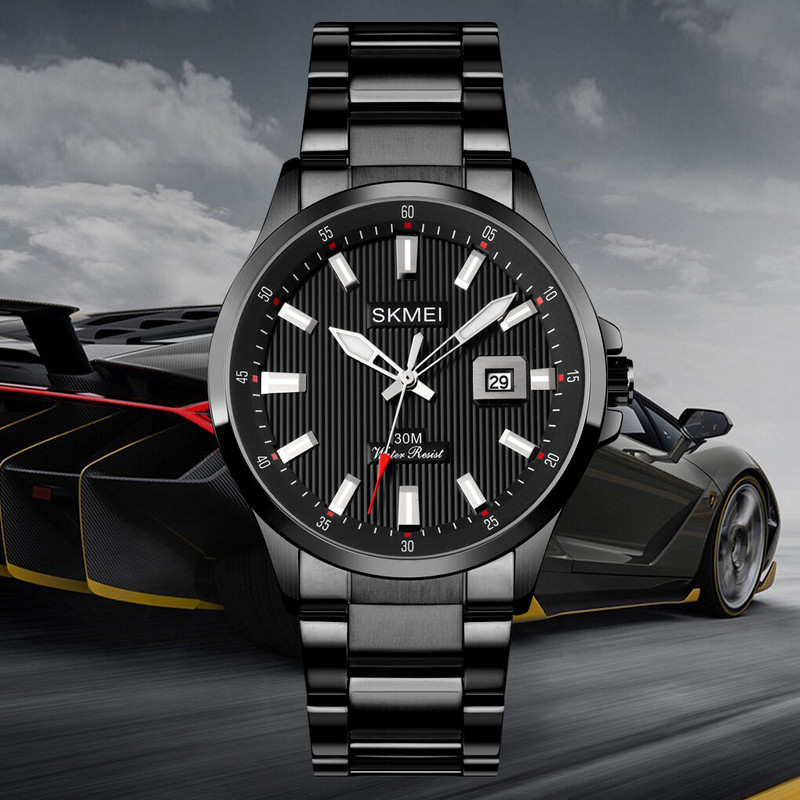 ساعت مچی عقربهای مردانه اسکمی مدل 1654 BK