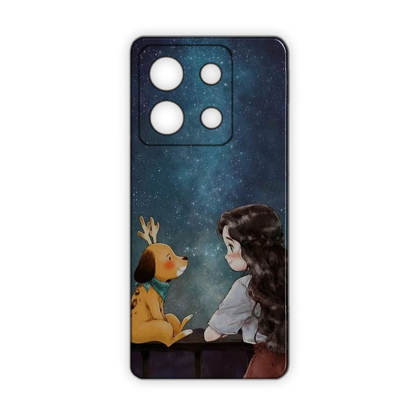 کاور مدل دخترانه کد 249 مناسب برای گوشی موبایل شیائومی Redmi Note 13 Pro 4G / Poco M6 Pro 4G