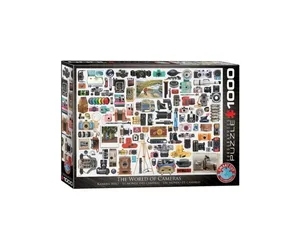 پازل 1000 تکه یوروگرافیکس پازلز طرح World of Cameras كد 60005627