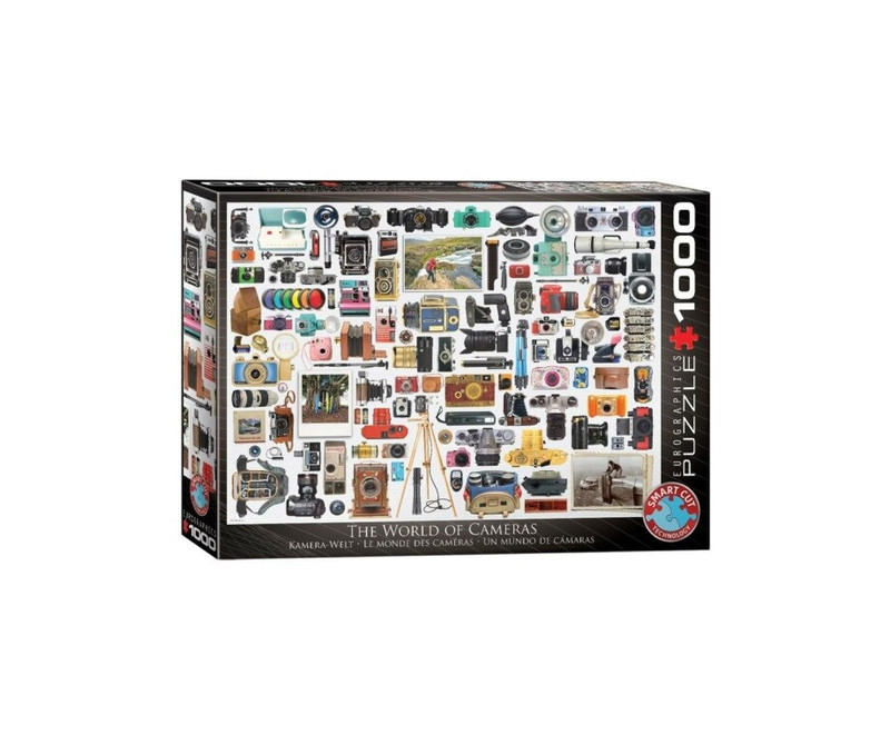 پازل 1000 تکه یوروگرافیکس پازلز طرح World of Cameras كد 60005627