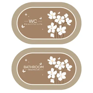 پادری مدل flower سایز 78x48 سانتی متر مجموعه 2 عددی