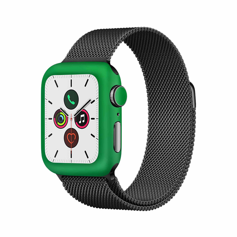 برچسب ماهوت طرح Matte-Green مناسب برای اپل واچ Watch 5 40mm