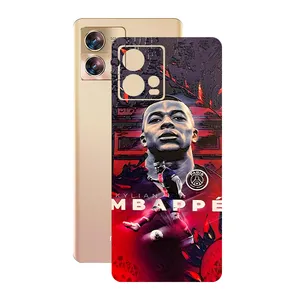 Glass cover sticker Mbappé design suitable for Motorola Edge 30 Fusion mobile phone