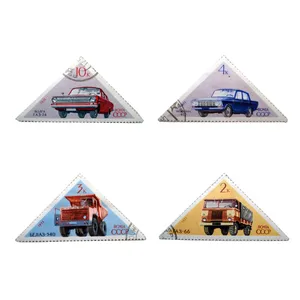 تمبر یادگاری سری اتومبیل مدل MOSLA100 بسته 4 عددی