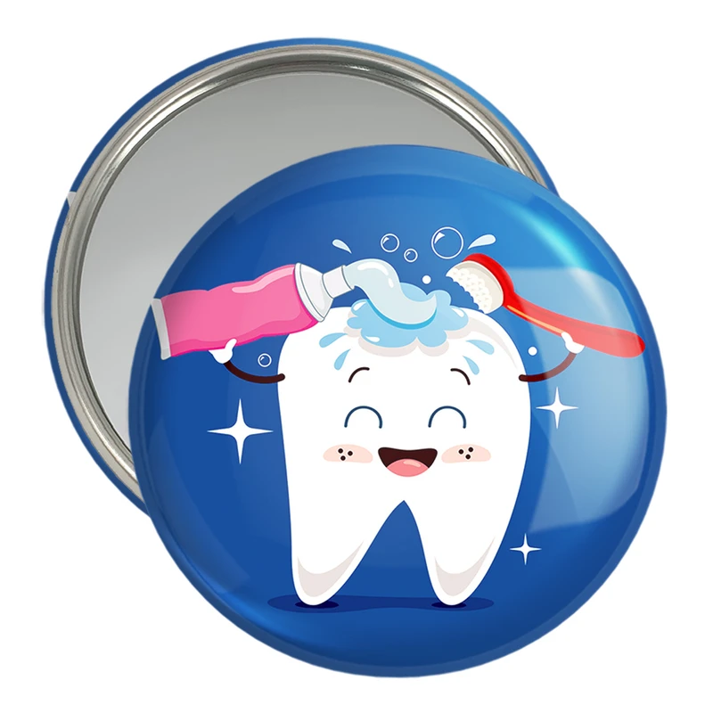 آینه جیبی خندالو مدل دندان و دندانپزشکی کودکانه کد 27778