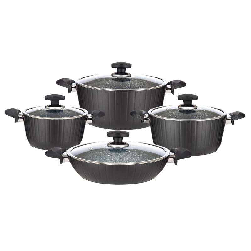 سرویس قابلمه 8 پارچه عروس مدل فورج دلوین