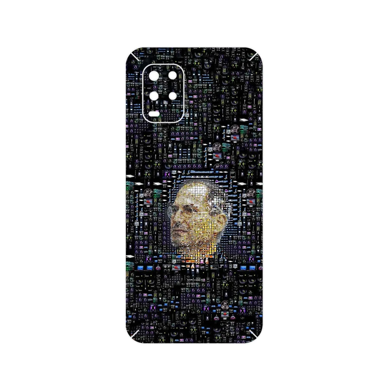 برچسب پوششی ماهوت مدل Collage of Steve Jobs 2 مناسب برای گوشی موبایل شیائومی Mi 10 Lite 5G