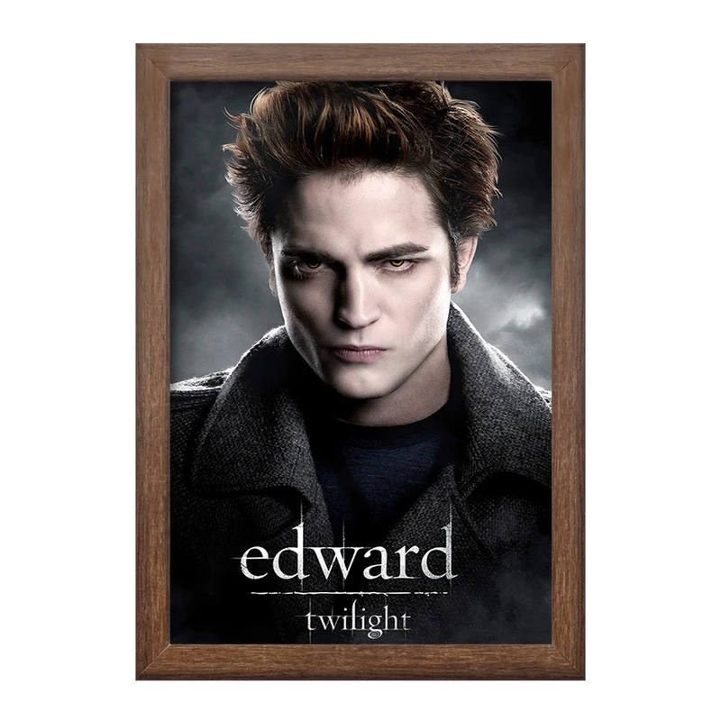 تابلو خندالو طرح ادوارد کالن گرگ و میش  Twilight  کد 10860