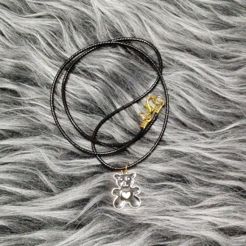 گردنبند دخترانه مدل خرسی