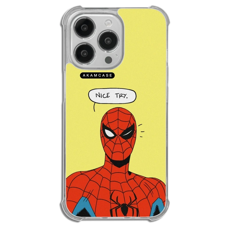 کاور آکام مدل AMCWTA13PRO-SPIDERMAN11 مناسب برای گوشی موبایل اپل iPhone 13 Pro
