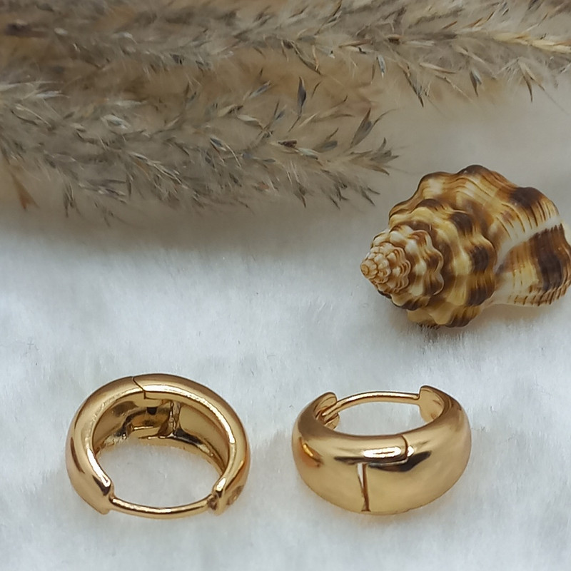 گوشواره زنانه ژوپینگ مدل آینه ای کد NN 047