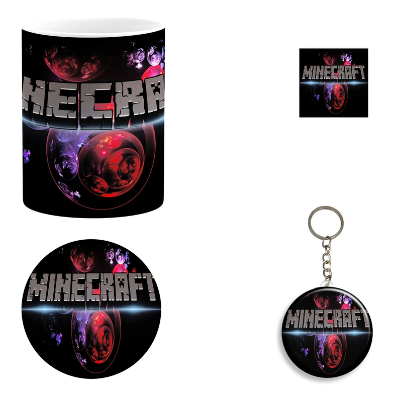 ست هدیه ماگ طرح Minecraft کد B3