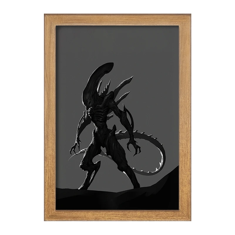 تابلو خندالو مدل بازی بیگانه (Alien) کد 32785