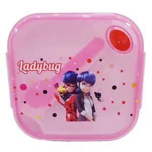 ظزف غذا کودک مدل دختر کفشدوزکی کد 1120