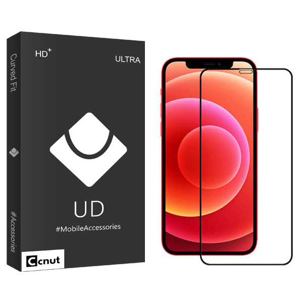 محافظ صفحه نمایش کوکونات مدل UD Black مناسب برای گوشی موبایل اپل Iphone 12 ProMax