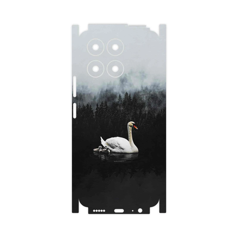 برچسب پوششی ماهوت مدل Swan_Lake-FullSkin مناسب برای گوشی موبایل آنر X6a