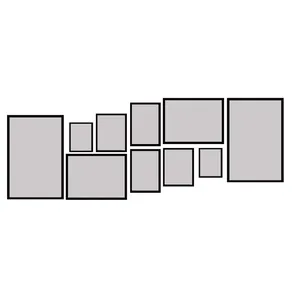 قاب عکس بکلیت مدل 215-50 مجموعه 10 عددی