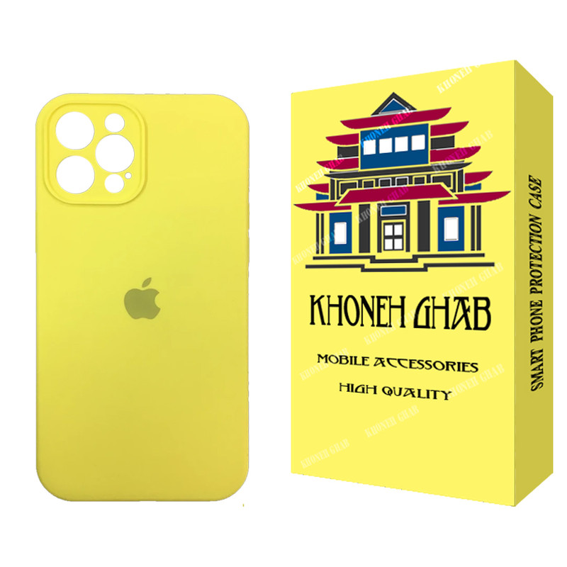 کاور خونه قاب مدل سیلیکونی مناسب برای گوشی موبایل اپل iPhone 12 Pro