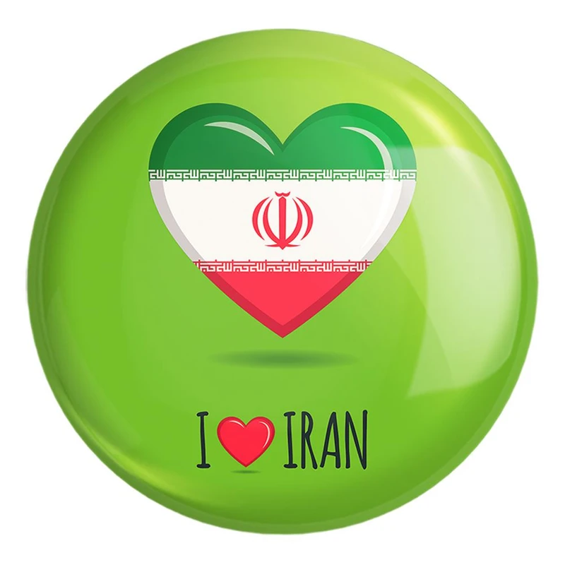 پیکسل خندالو طرح پرچم ایران کد 20523 مدل بزرگ