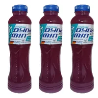 نوشیدنی ورزشی هیپوتونیک با طعم بلوبری و تمشک داینامین - 500 میلی لیتر بسته 3 عددی