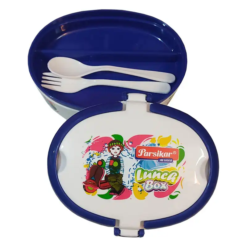 ظرف غذای کودک پارسیکار طرح پسر موتورسوار کد JM5000B