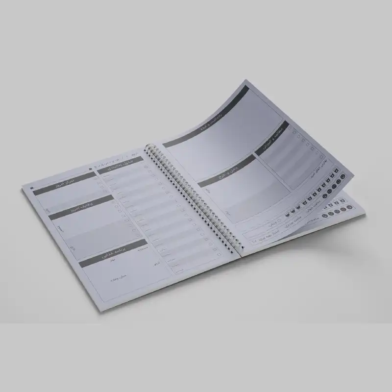 دفتر برنامه ریزی آیدی نوت مدل v1 طرح ماه کد 1003