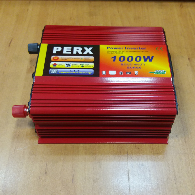 اینورتر پرکس مدل PE 1000-12 ظرفیت 1000 وات