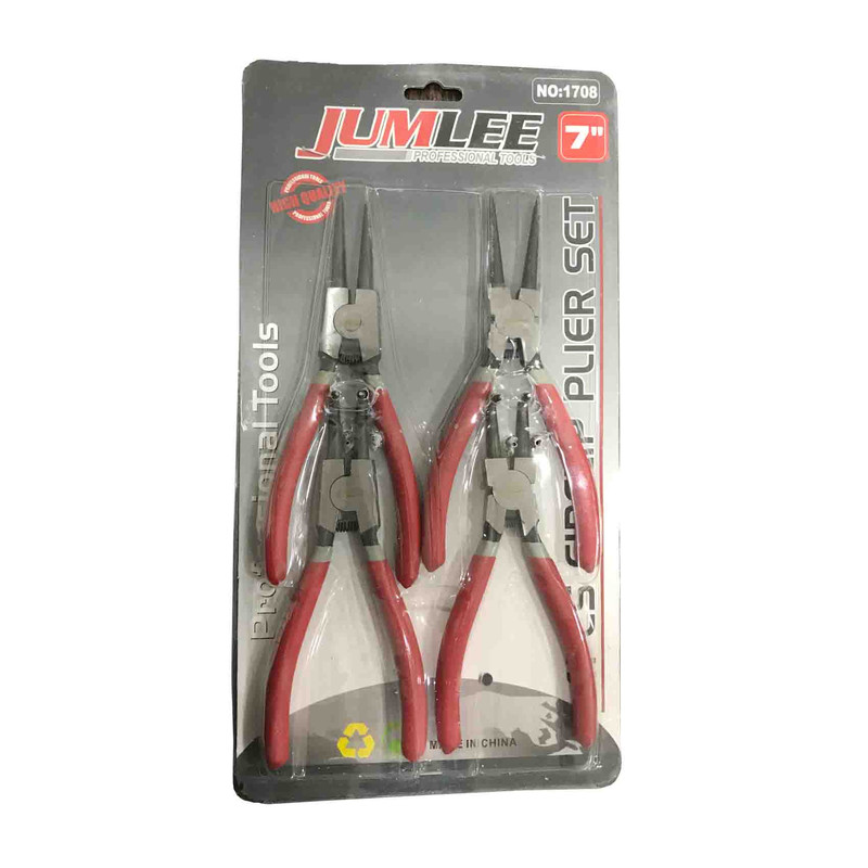 مجموعه 4 عددی انبر خار باز کن جوملی مدل 1708 سایز 7 اینچ