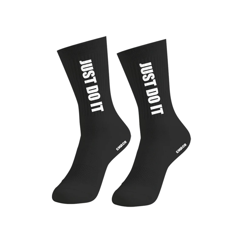 جوراب ورزشی انعطاف پذیر ساق بلند زنانه چیاکو مدل JUST DO IT کد 09