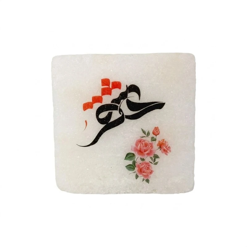 سنگ نمک دکوری مدل مربعی کد ۶۰۹
