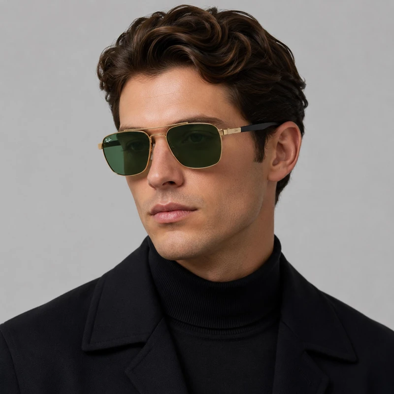 عینک آفتابی خلبانی (Aviator) ری بن مدل RB3701-002-71