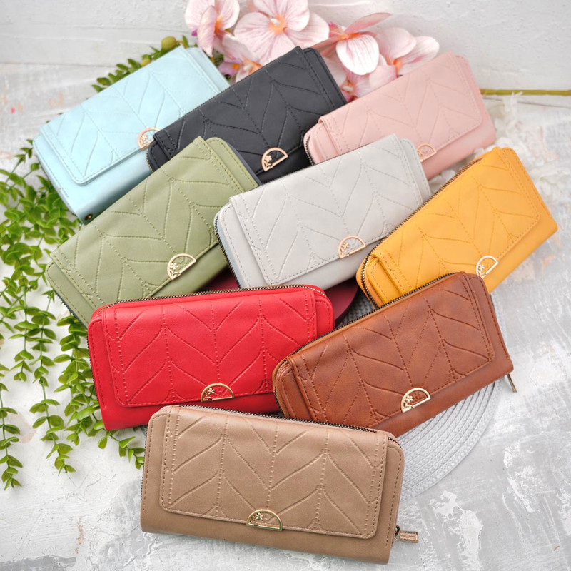 کیف پول زنانه مدل دسته دار کد KZD83-990