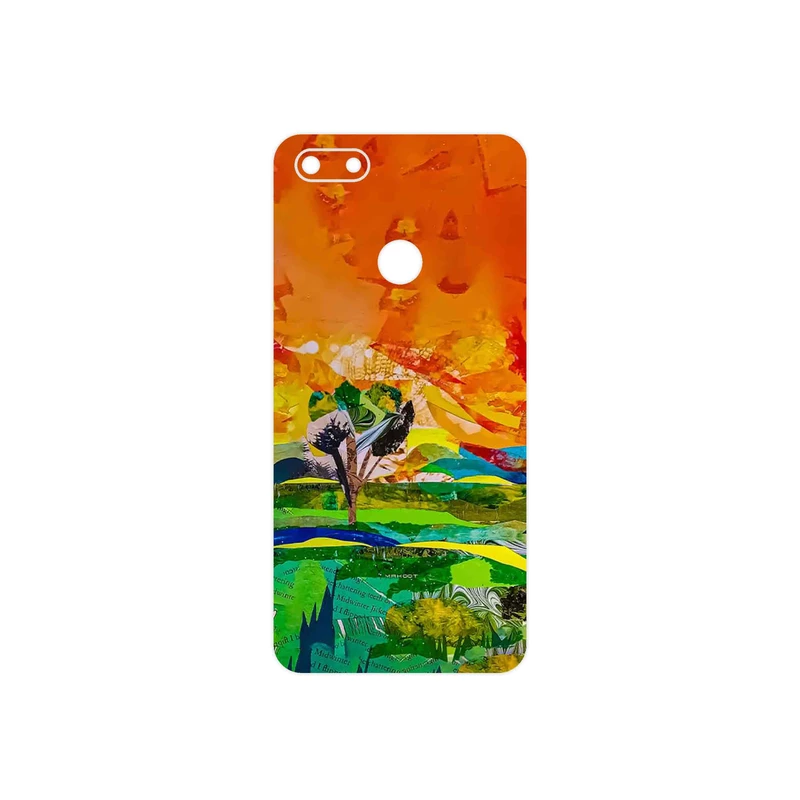 برچسب پوششی ماهوت مدل Collage of Painting مناسب برای گوشی موبایل موتورولا Moto E6 Play