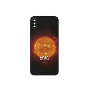 MAHOOT Sun-By-NASA Cover Sticker for apple iPhone XS